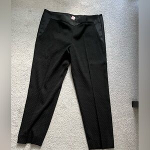 Banana Republic Black Ankle Pants Size 12